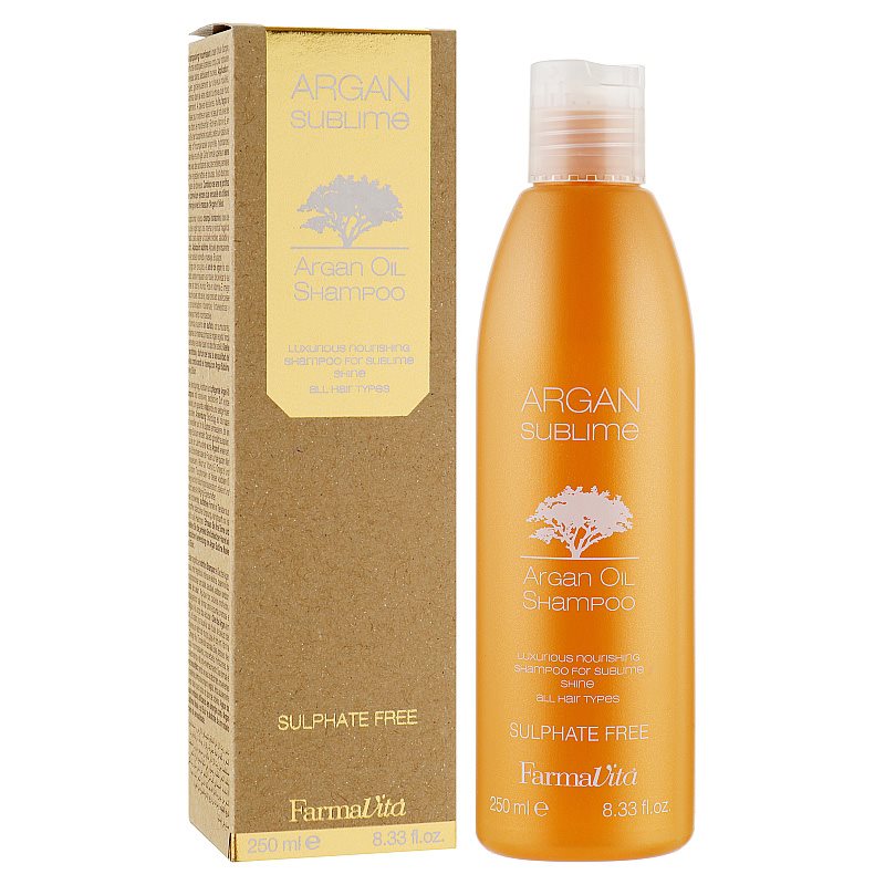 Шампунь с аргановым маслом FarmaVita Argan Sublime Shampoo - Купить в ...