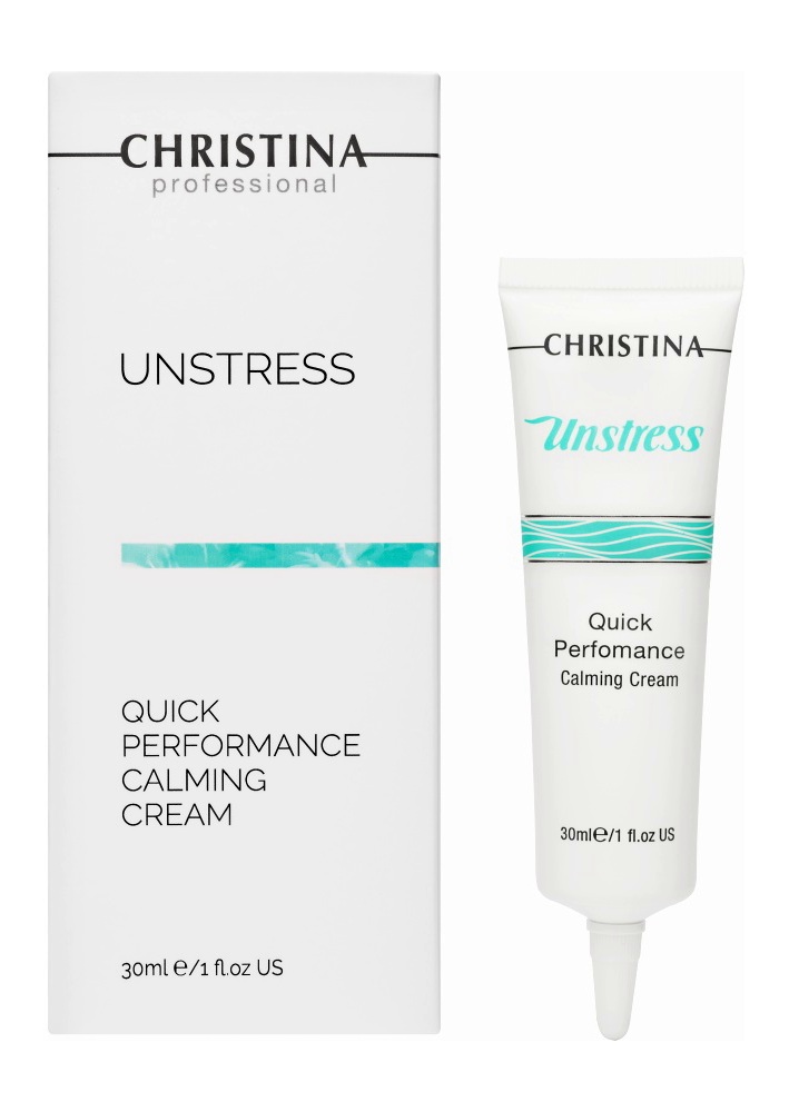 Christina Unstress Quick Performance Calming Cream – Kem Làm Dịu Và Thanh Lọc Da