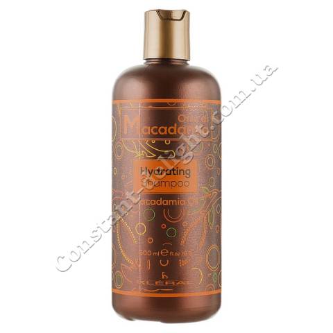Шампунь для волос увлажняющий с маслом макадамии Kleral System Olio Di Macadamia Hidrating Shampoo 500 ml