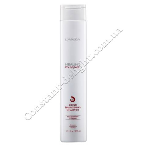 Шампунь для усунення жовтизни L'anza Healing ColorCare Silver Brightening Shampoo 300 ml
