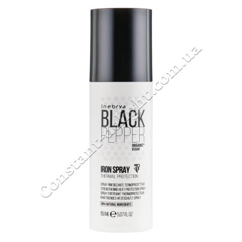 Термозащитный укрепляющий спрей для волос Inebrya Black Pepper Iron Spray 150 ml