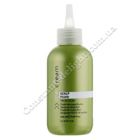 Скраб-флюїд для очищення шкіри голови Inebrya Ice Cream Relax Scalp Fluid 150 ml