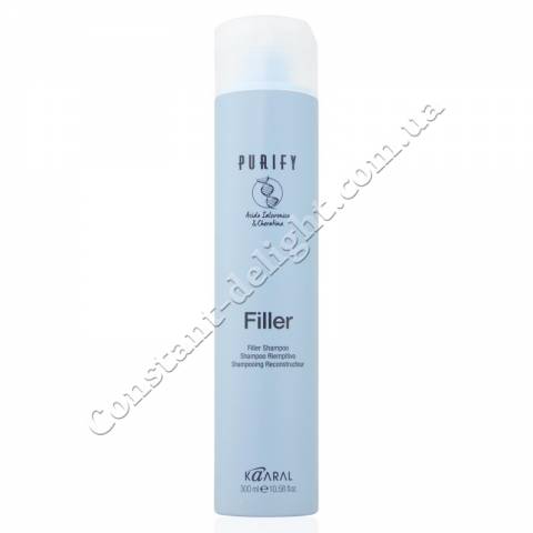 Шампунь-филлер для волос с кератином и гиалуроновой кислотой Kaaral Purify Filler Shampoo 300 ml