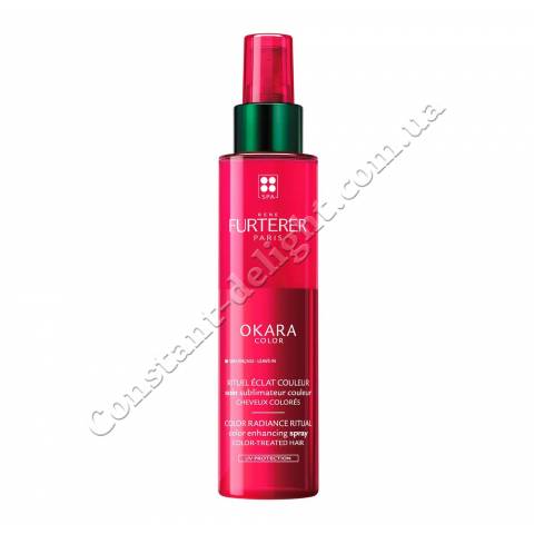 Спрей для захисту кольору пофарбованих волосся Rene Furterer Okara Color Enhancing Spray 150 ml