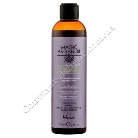 Nook Magic Arganoil Blonde Story Shampoo Шампунь для сияния светлых волос