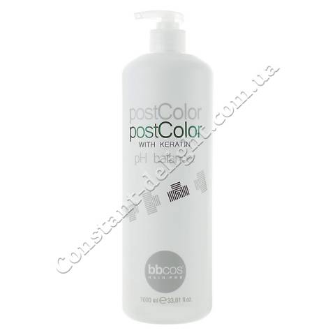 Бальзам-крем після фарбування для відновлення pH BBcos Art&Tech Post Color Keratin pH Balancer 1000 ml