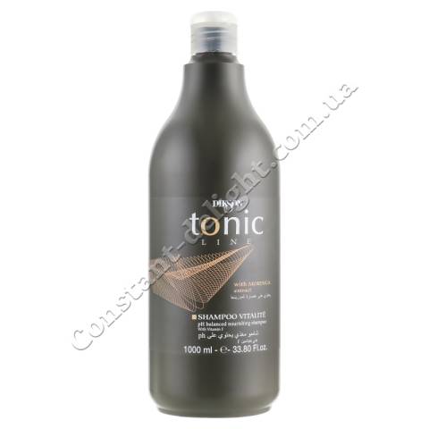 Поживний шампунь з екстрактом Морінги та лляного насіння Dikson Tonic Line Shampoo Vitalite 1000 ml
