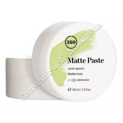 Матовая паста для укладки волос 360 Matte Paste 100 ml
