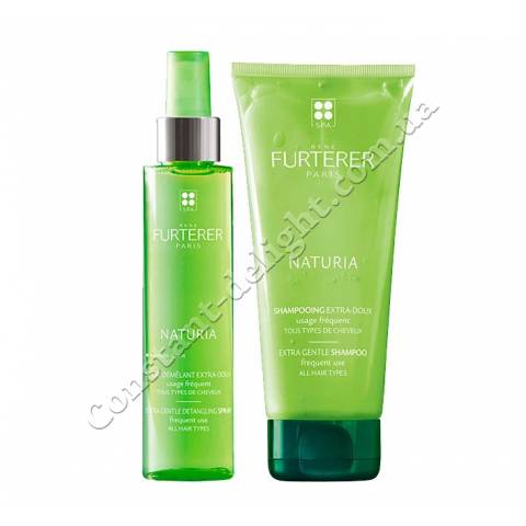 Набір для делікатного догляду за волоссям Rene Furterer Naturia Set (shampoo / 200 ml + spray / 150 ml)