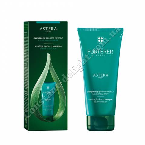 Заспокійливий і освіжаючий шампунь Rene Furterer Astera Fresh Soothing Freshness Shampoo 200 ml