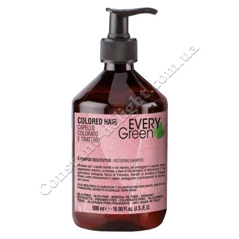 Шампунь для фарбованого волосся Dikson Every Green Colored Shampoo 500 ml