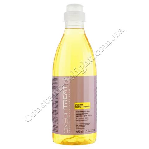 Восстанавливающий и увлажняющий шампунь для всех типов волос Dikson Treat Shampoo Restructurante 980 ml