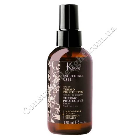 Спрей для термозахисту волосся Kezy Incredible Oil Thermo Protective Spray 150 ml