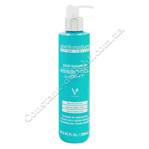 Шампунь для тонких и хрупких волос Abril et Nature Stem Cells Bain Shampoo Essential Light 250 ml