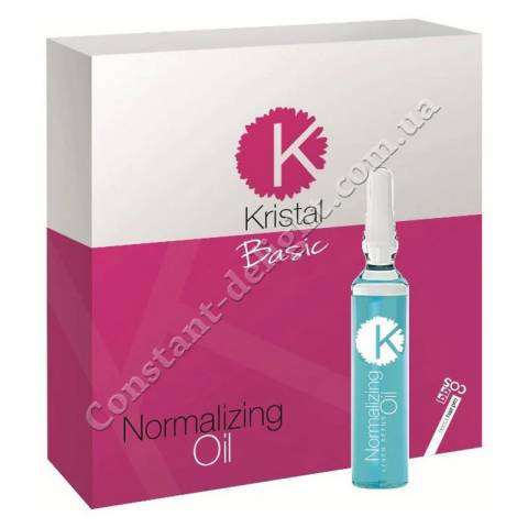 Олія для сухого та пошкодженого волосся BBcos Kristal Basic Normalizing Oil 12x10 ml