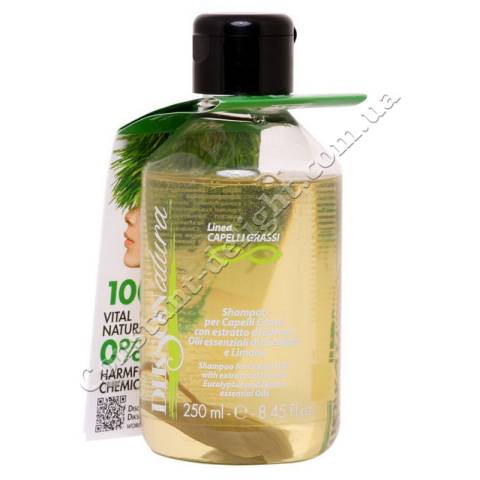 Шампунь для жирной кожи головы и волос Dikson Natura Shampoo Grassi 250 ml