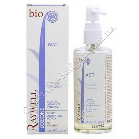 Raywell ВІО Act Lotion Активирующий лосьон против выпадения для кожи головы 100 ml