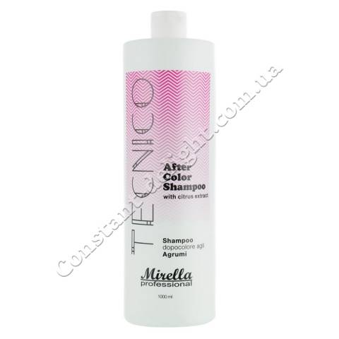 Шампунь для волос после окрашивания с экстрактом цитрусов Mirella Professional After Color Shampoo 1000 ml
