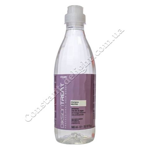 Нейтральний шампунь для частого миття з олією Аргана Dikson Treat Shampoo Neutro 980 ml