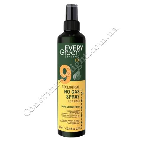 Эко лак-спрей для волос без газа сильной фиксации Dikson Every Green Eco Hairspray Strong Hold 300 ml