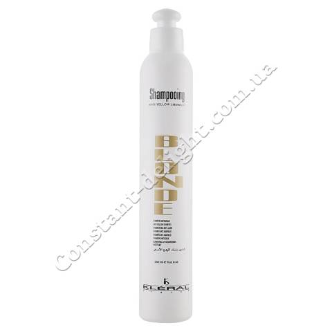 Шампунь для волос с антижелтым эффектом Kleral System Blonde Anti-Yellow Shampoo 250 ml