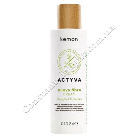 Kemon Actyva Nuova Fibra Cream Color Protection Восстанавливающий крем для повреждённых волос 125 ml