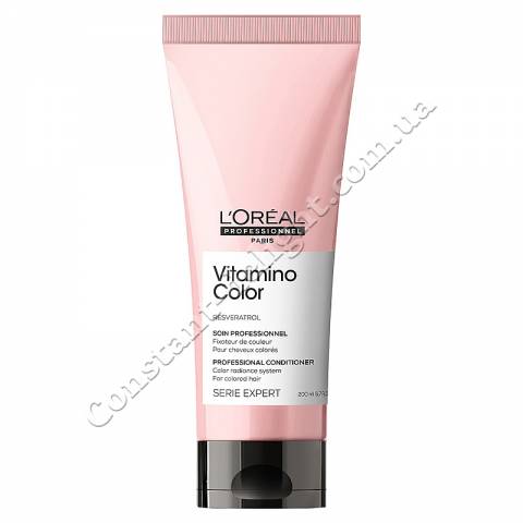 Кондиціонер для захисту і збереження кольору фарбованого волосся L'Oreal Professionnel Serie Expert Vitamino Color Resveratrol Conditioner 200 ml