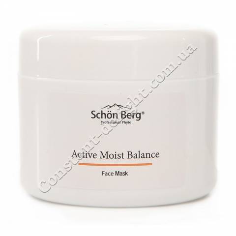 Активная антиоксидантная Маска-Гель для лица омолаживающего действия Schön Berg Active Moist Balance Face Mask 120 ml 