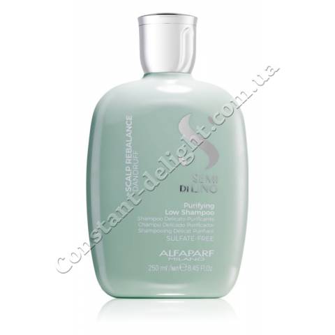 Шампунь для волос против перхоти Alfaparf Semi Di Lino Scalp Rebalance Purifying Low Shampoo 250 ml