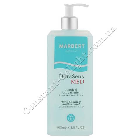 Антибактеріальний засіб для дезінфікування для рук Marbert UltraSens MED Hand Sanitizer Antibacterial 400 ml