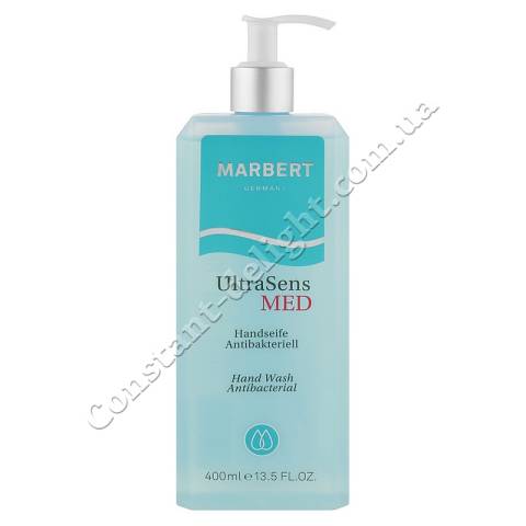 Антибактеріальне мило для рук Marbert UltraSens MED Hand Wash Antibacteriall 400 ml