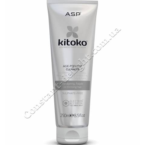 Антивіковий безсульфатний шампунь Affinage Kitoko Age Prevent Cleancer Shampoo 250 ml