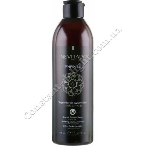 Аюрведическое очищающее средство для тела, лица и волос Nevitaly Energia Ayurveda Bath&Shower 400 ml