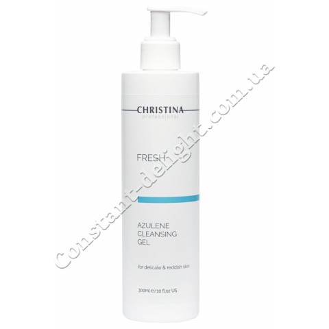 Азуленовый гель очищающий для чувствительной и склонной к покраснениям кожи Christina Fresh Azulene Cleansing Gel 300 ml