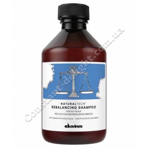Балансирующий шампунь для волос Davines Natural Tech Rebalancing Shampoo 250 ml