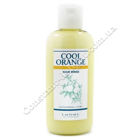 Бальзам-ополіскувач для всіх типів волосся Холодний Апельсин Lebel Cool Orange Hair Rinse 200 ml