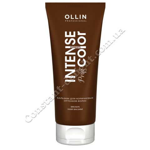 Бальзам для коричневих відтінків волосся Ollin Professional Brown hair balsam 200 ml