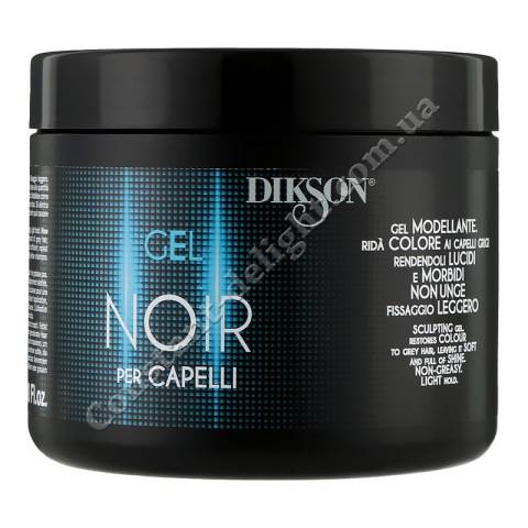 Тонирующий мужской гель для седых волос Dikson Noir Gel Per Capelli 500 ml
