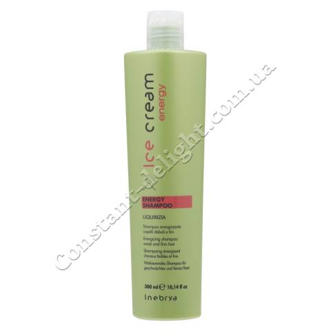 Тонизирующий шампунь против выпадения волос Inebrya Ice Cream Energy Shampoo 300 ml