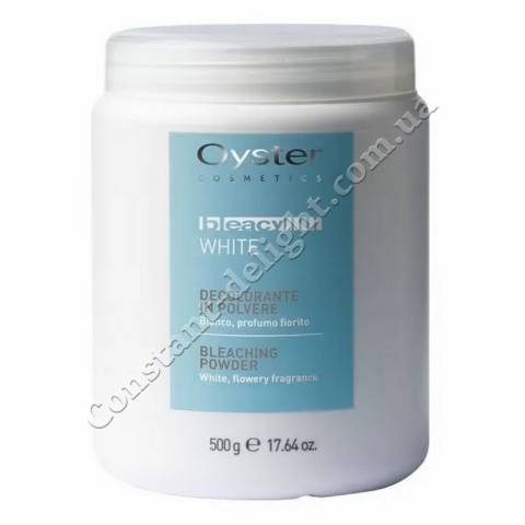 Порошок для волосся, що освітлює (білий) Oyster Cosmetics Bleaching Powder White 500 g