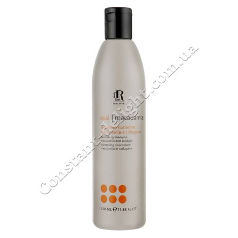 Шампунь для волос с маслом макадамии и коллагеном RR Line Real Macadamia Nourishing Shampoo 350 ml