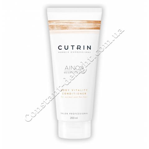 Кондиционер для укрепления волос Cutrin Ainoa Body Vitality Conditioner  200 ml