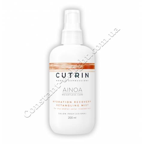 Зволожуючий спрей для волосся Cutrin Ainoa DETANGLING MIST Hydration Recovery 200 ml