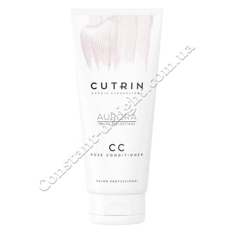 Тонирующий кондиционер для волос Роза Cutrin Aurora CC Rose Conditioner 200 ml