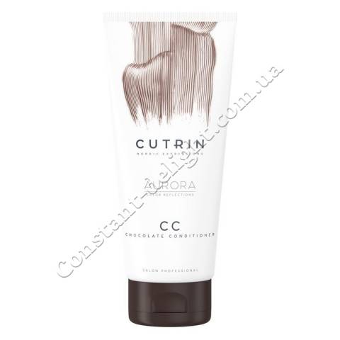 Тонирующий кондиционер для волос Шоколад Cutrin Aurora CC Chocolate Conditioner 200 ml