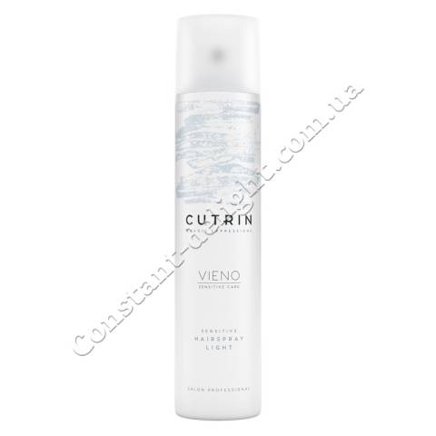 Лак для волос легкой фиксации Cutrin Vieno Sensitive Hairspray Light 300 ml