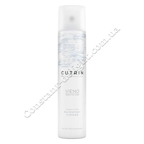 Лак для волос сильной фиксации Cutrin Vieno Sensitive Hairspray Strong 300 ml