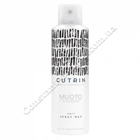 Невесомый спрей-воск для волос Cutrin Muoto Soft Spray Wax 200 ml