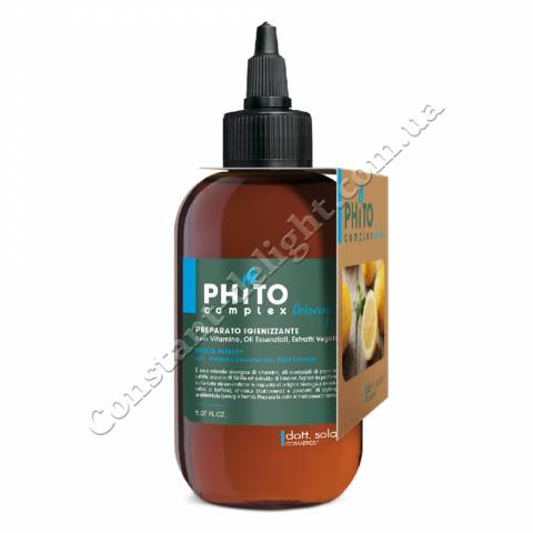 Детокс-комплекс для очистки кожи головы Dott. Solari Phitocomplex Detoxing Remedy 150 ml