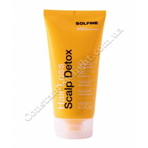 Детокс-крем для кожи головы против выпадения волос Solfine Hair Loss Scalp Detox 150 ml